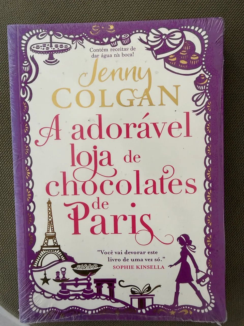 Livro A adorável loja de chocolates de Paris