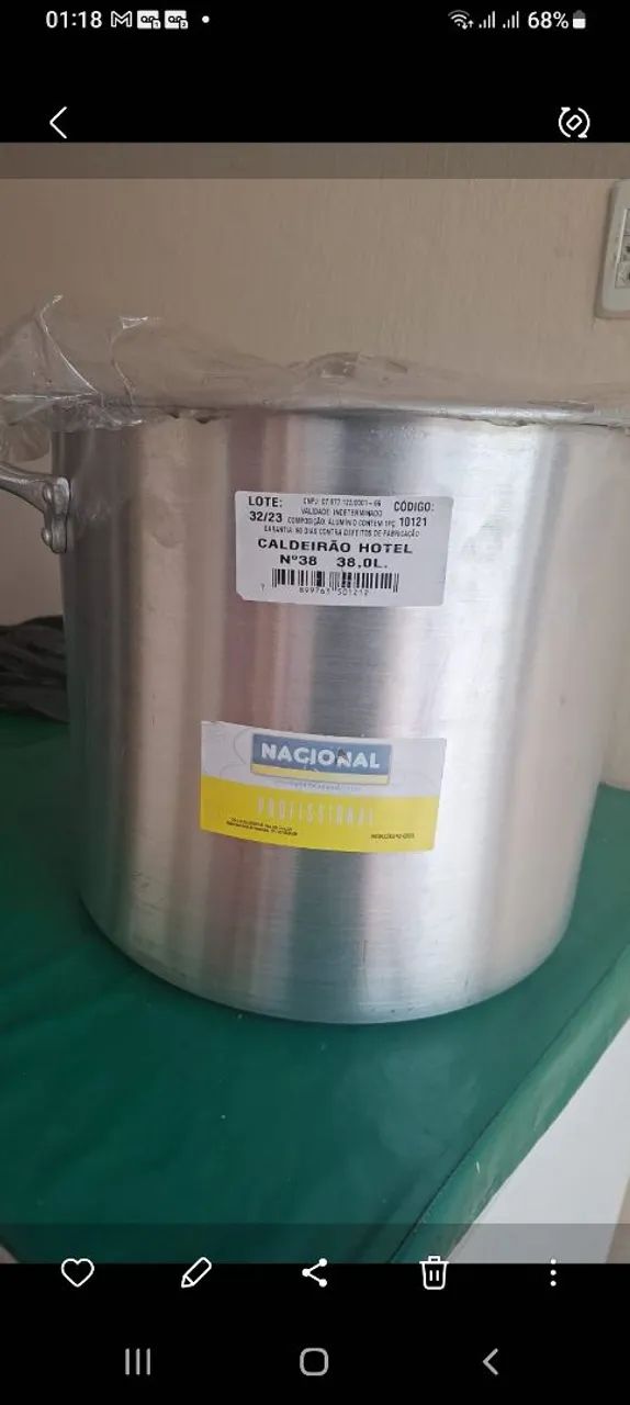 CALDEIRAO ALUMINIO LEIA