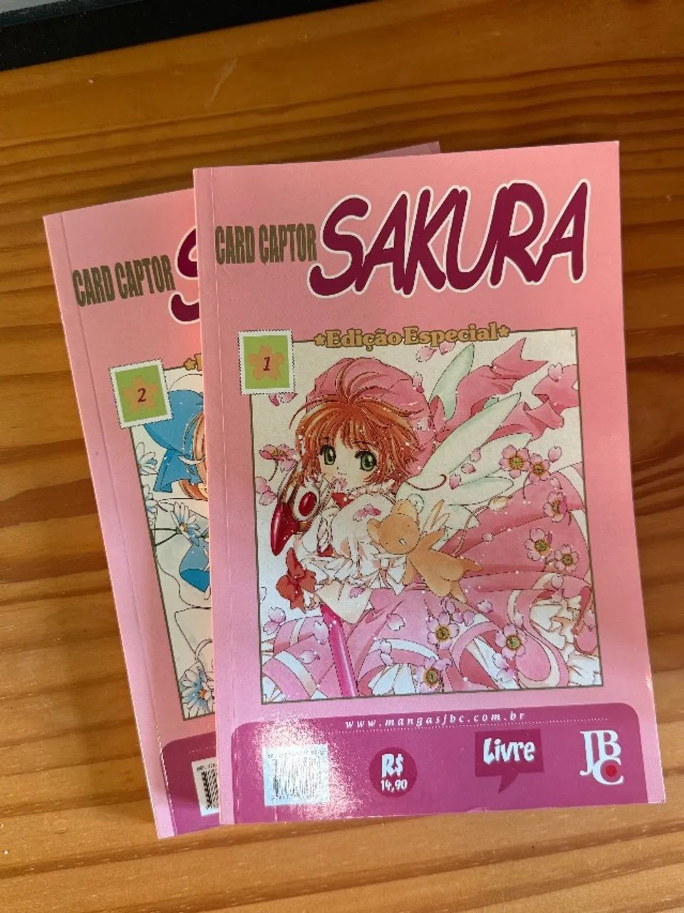 MANGÁ SAKURA CARD CAPTORS - VOL. 1 E 2