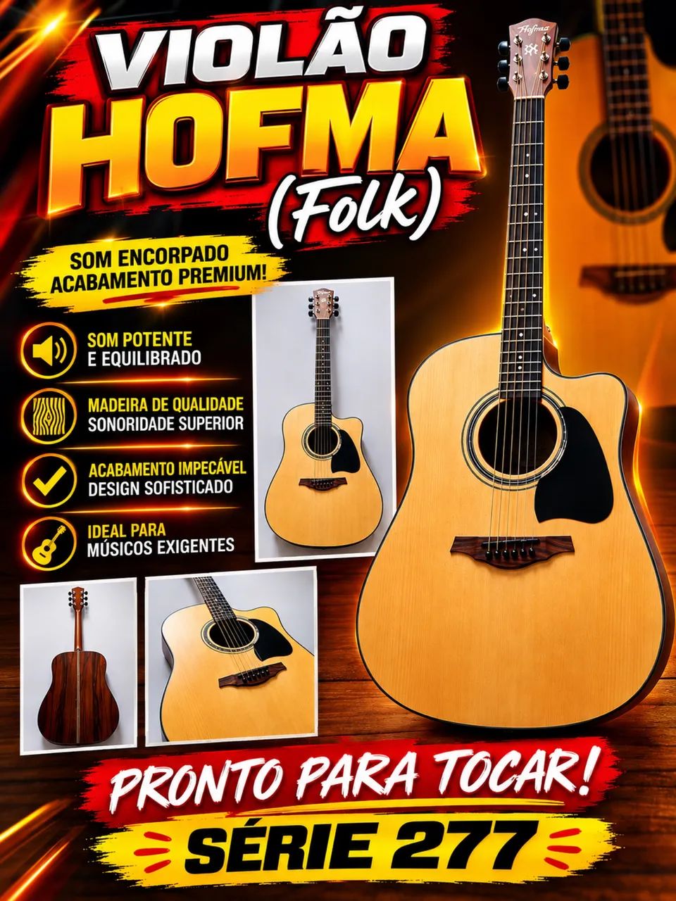 Violão Hofma 