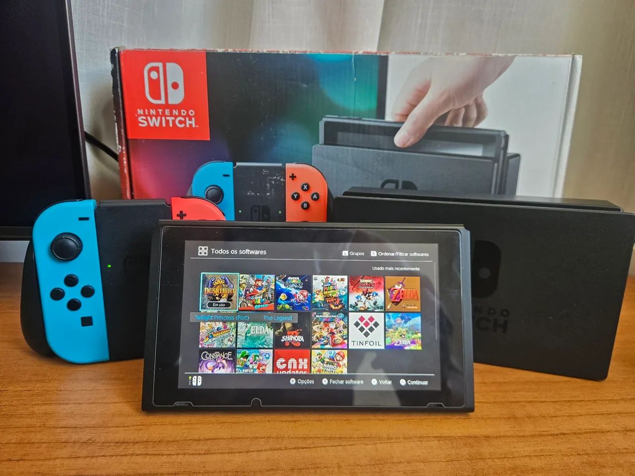 Nintendo Switch V1 Desbloqueado (Chip) 128Gb - Foto 4