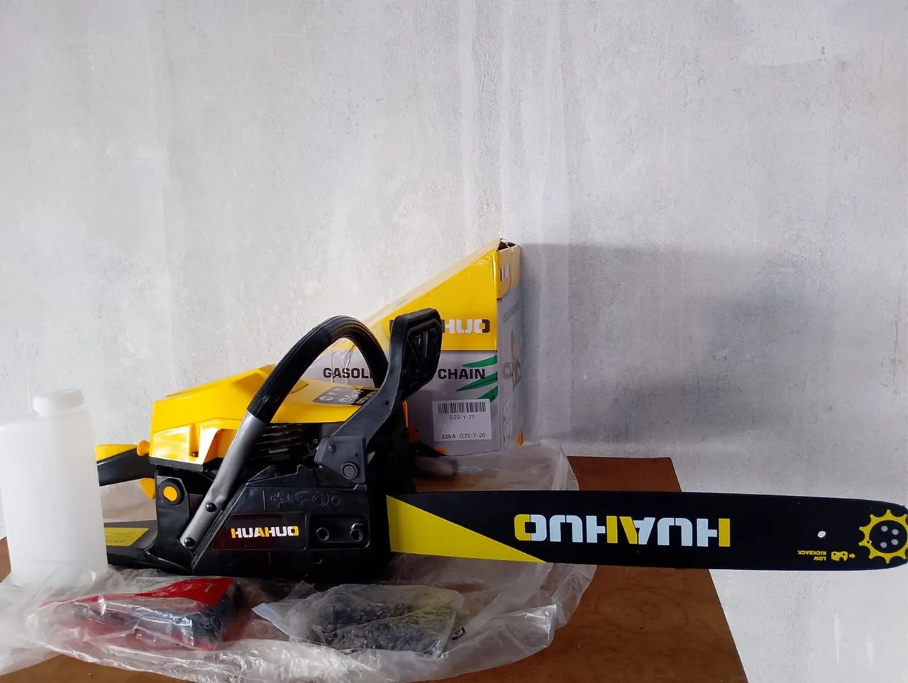 MOTO SERRA A GASOLINA 2 TEMPO DE 20 POLEGADAS  - Foto 3