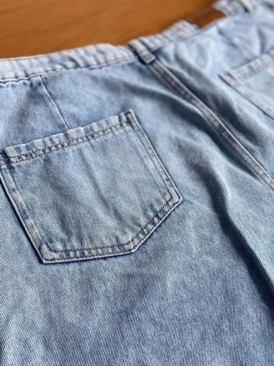 Short cintura alta jeans Sawary plus size 52 - Foto 3