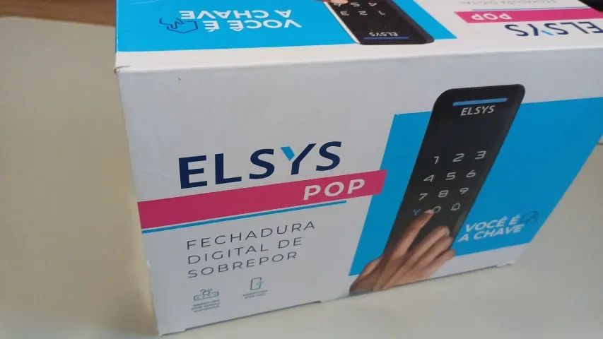 Fechadura Digital de Sobrepor Elsys Pop - Lacrada