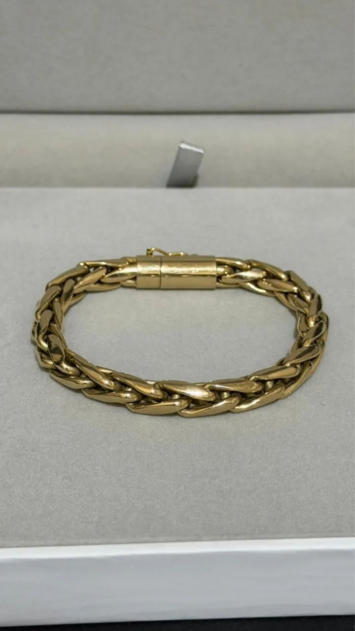 Pulseira Palmeira em Ouro 18K 750