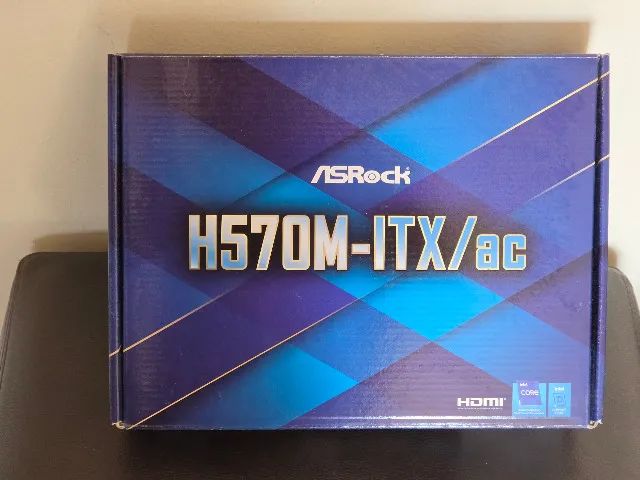 CPU i5-10505 /H470-itx /DDR4 32GB /512GB SSD Kit Placa Mae Asrock H570M-ITX / CPU i5 11400F / 32GB DDR4 3200Mhz