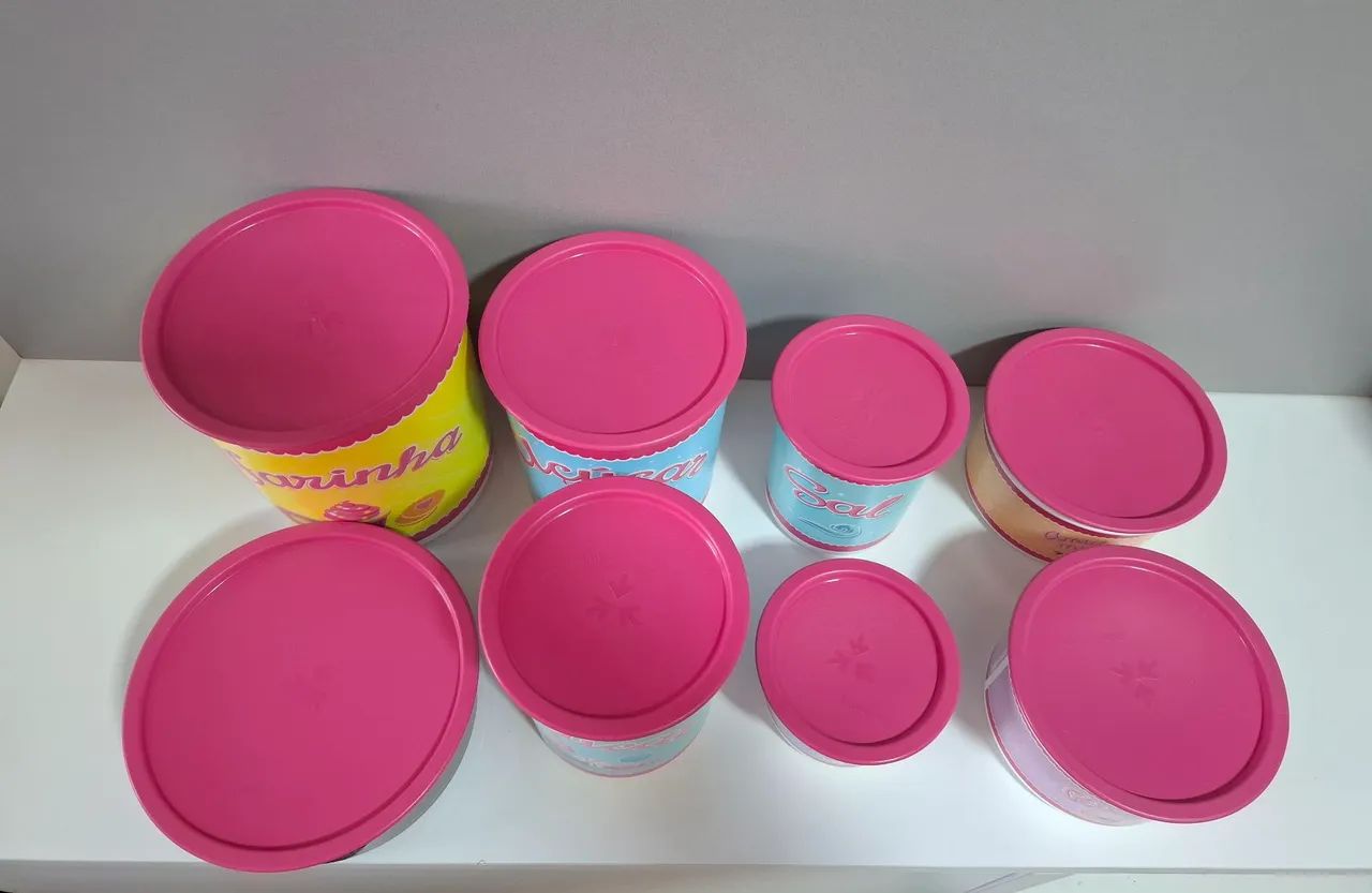 Jogo de mantimentos Tupperware  - Foto 4