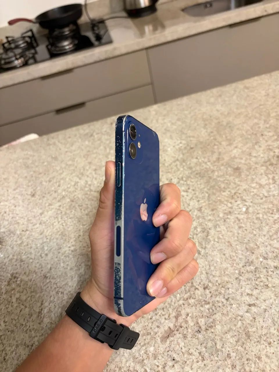 iPhone 12 Azul 64 GB | Funcionando 100% com avarias - Foto 5