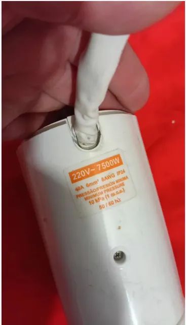 Chuveiro Lorenzetti Advanced eletrônico 7500 W 220 V - Foto 2