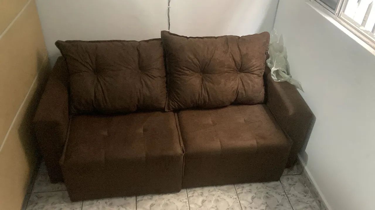 SOFÁ TEXAS 1.40M RETRÁTIL - VÁRIAS CORES  - Foto 5