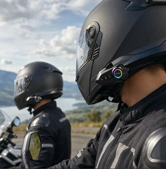 Kit 2 fone bluetooth Intercomunicadores Para Capacete - Foto 3