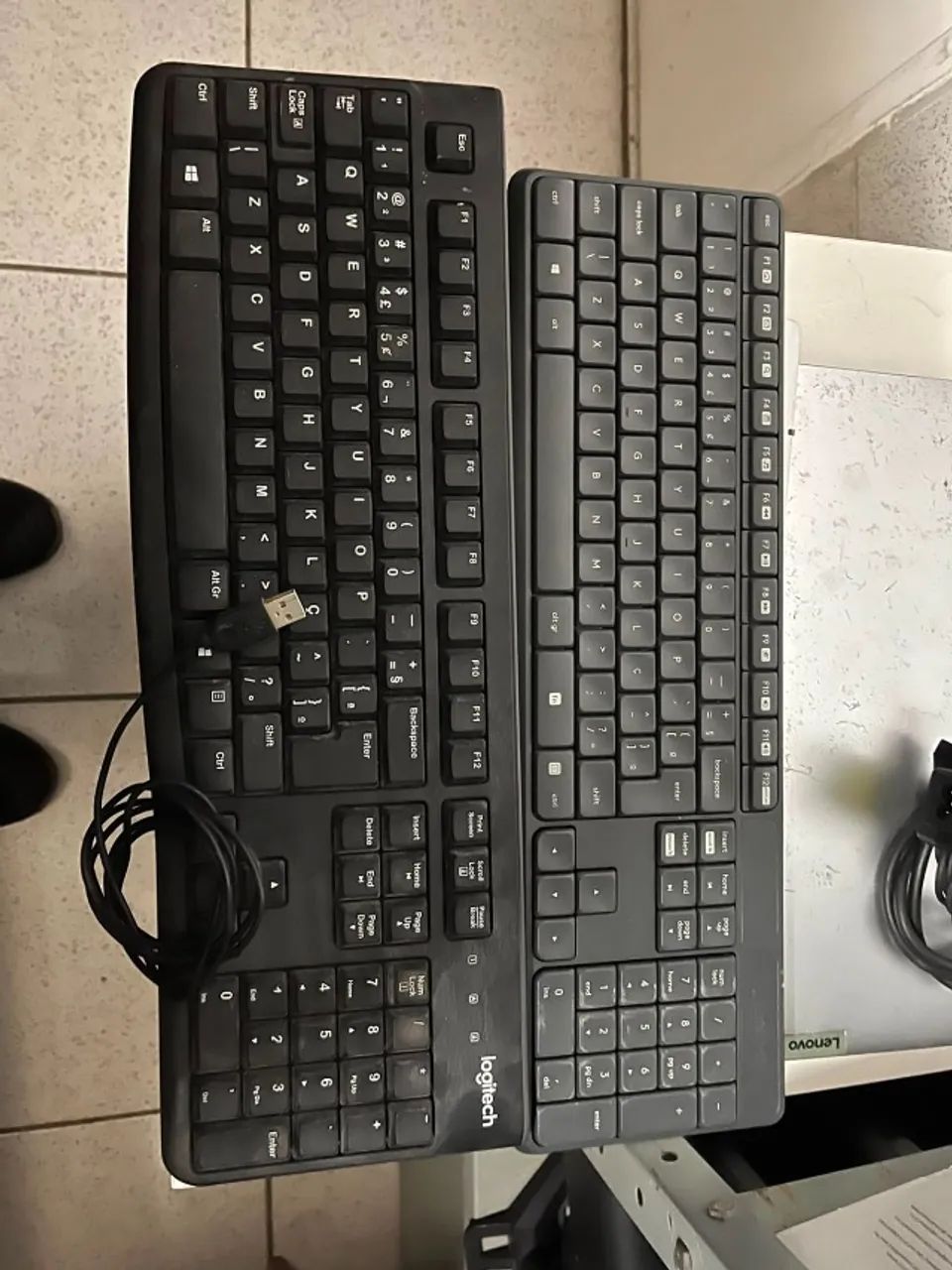 Teclado Logitech S/ e C/ Fio