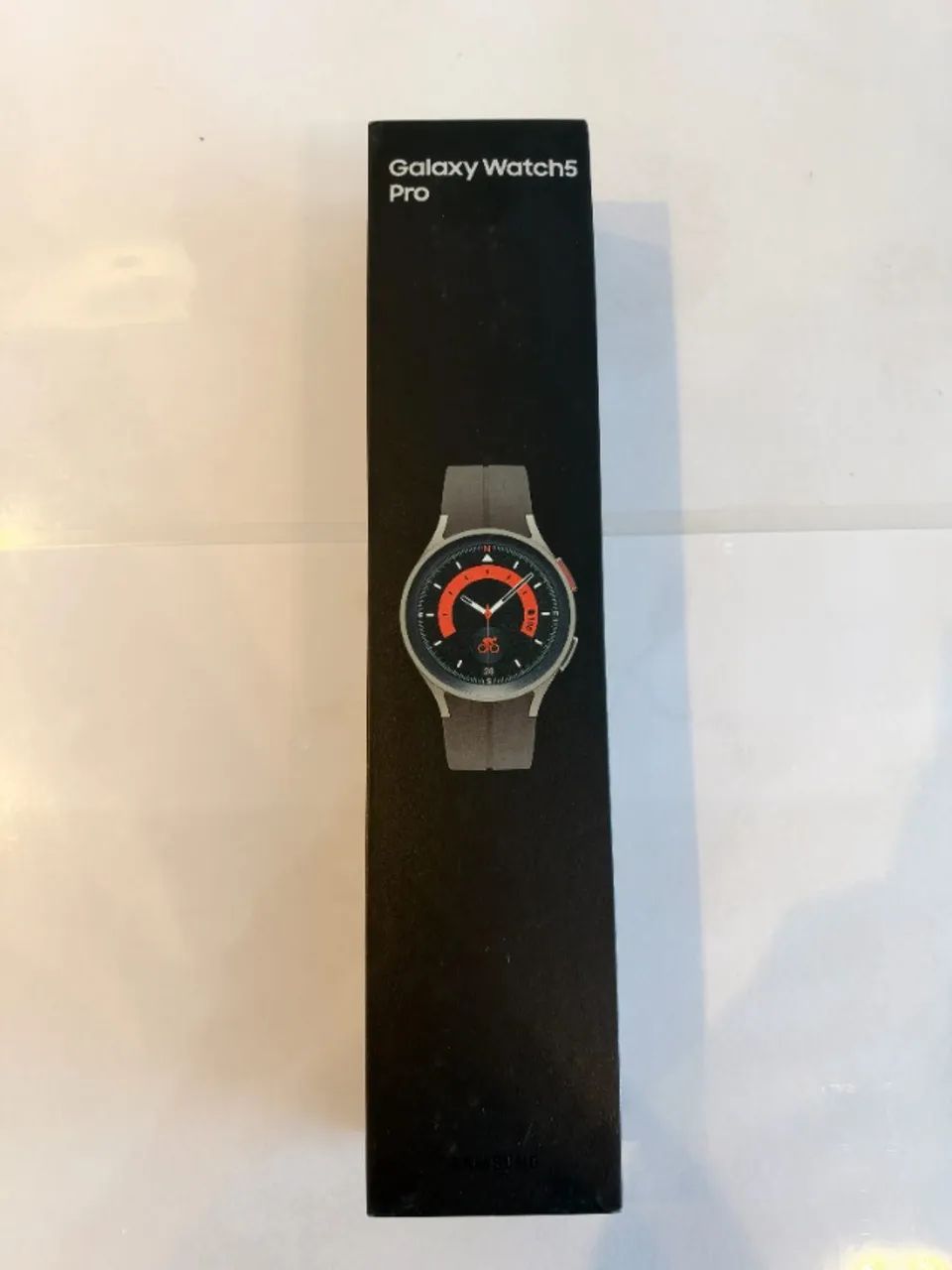 Galaxy Watch5 Pro 45mm Titânio - Completo na caixa, impecável