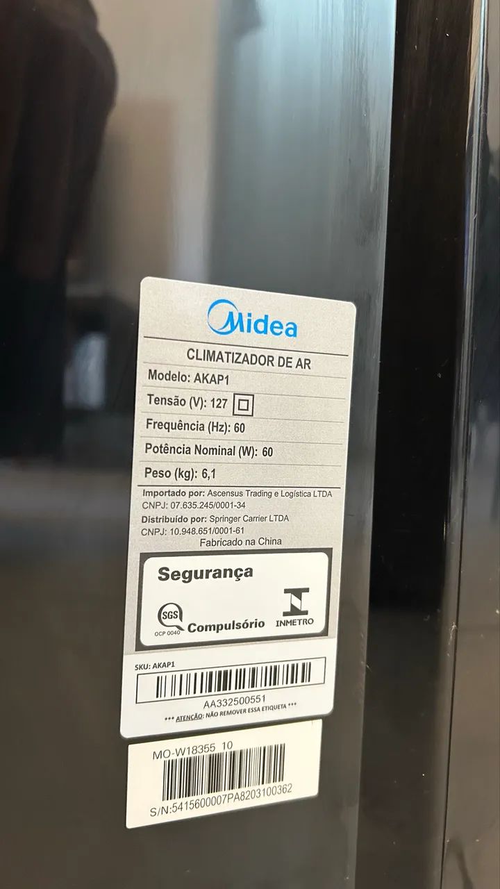 Climatizador de Ar - Midea AKAP1 - Foto 4