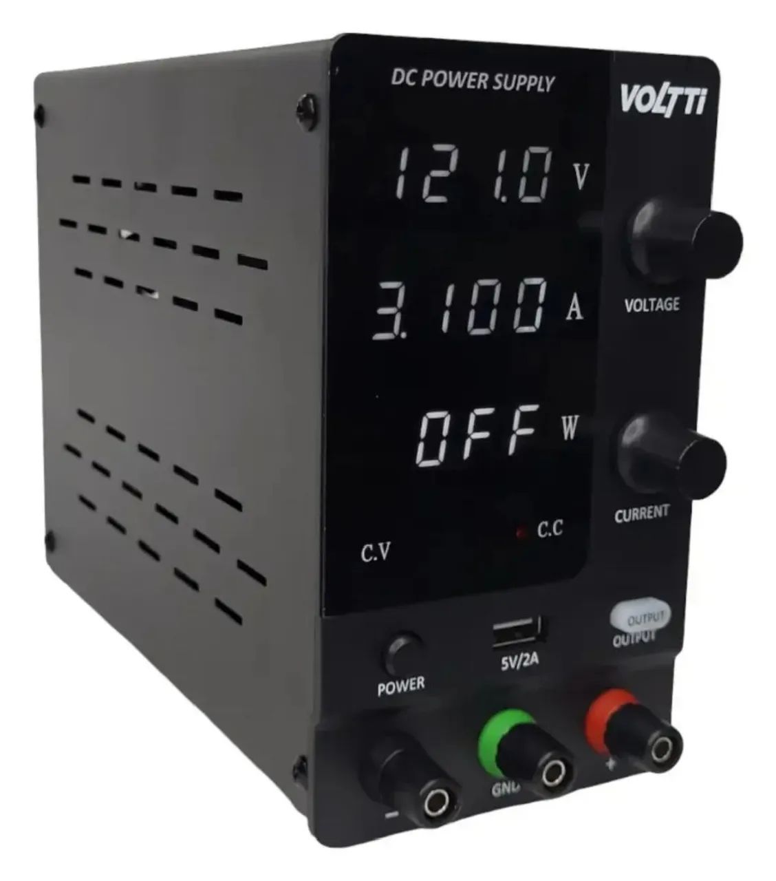 Fonte Digital P/ Anodização Piercing 120v 3a - Display 4dig