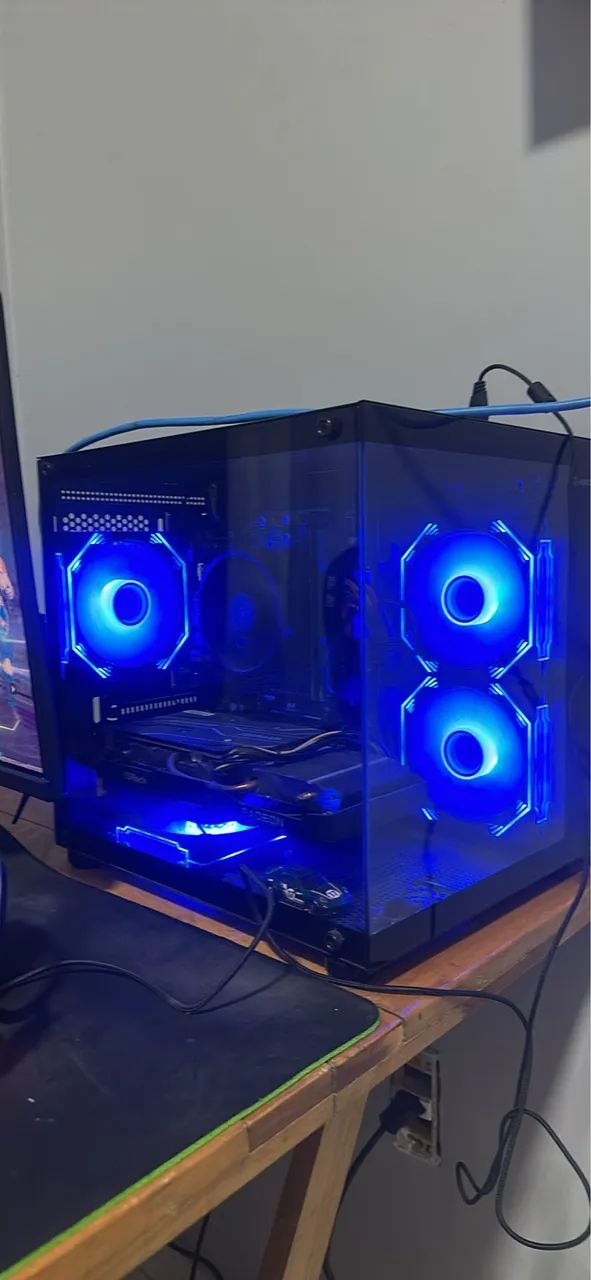 Pc gamer rx6600 tela curva - Foto 2