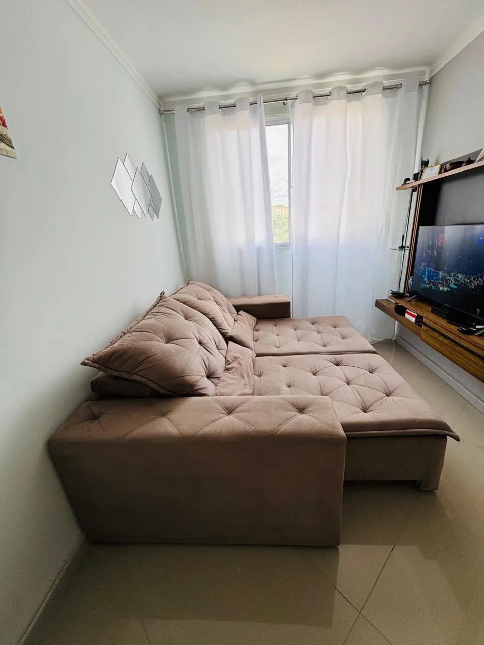 Sofá retrátil 4 lugares - Foto 2