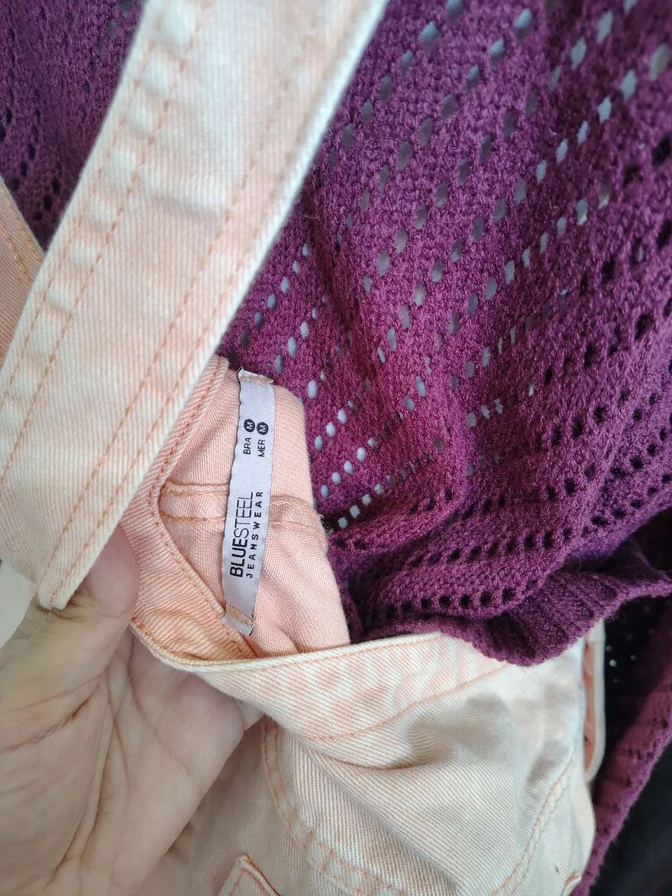 Macacão jeans feminino desapego  - Foto 3