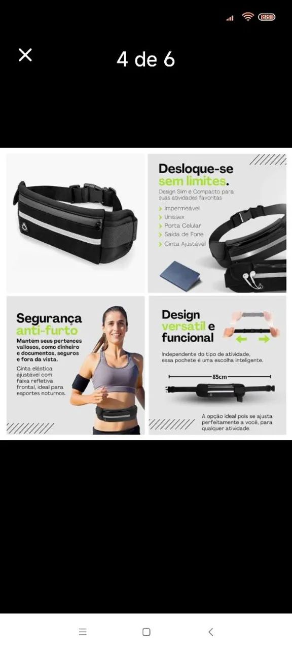 Pochete esportiva  - Foto 4