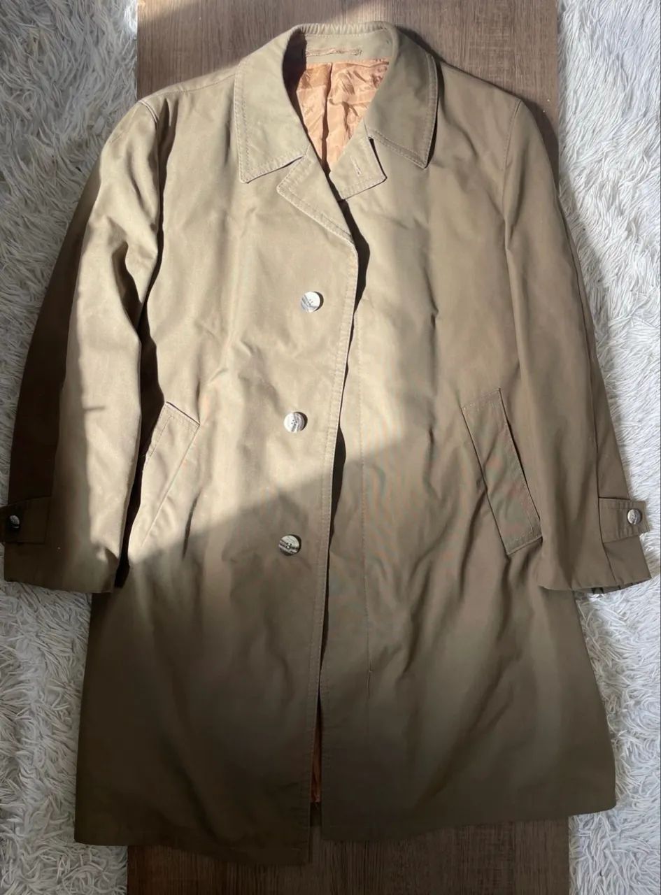 Sobretudo verde militar 