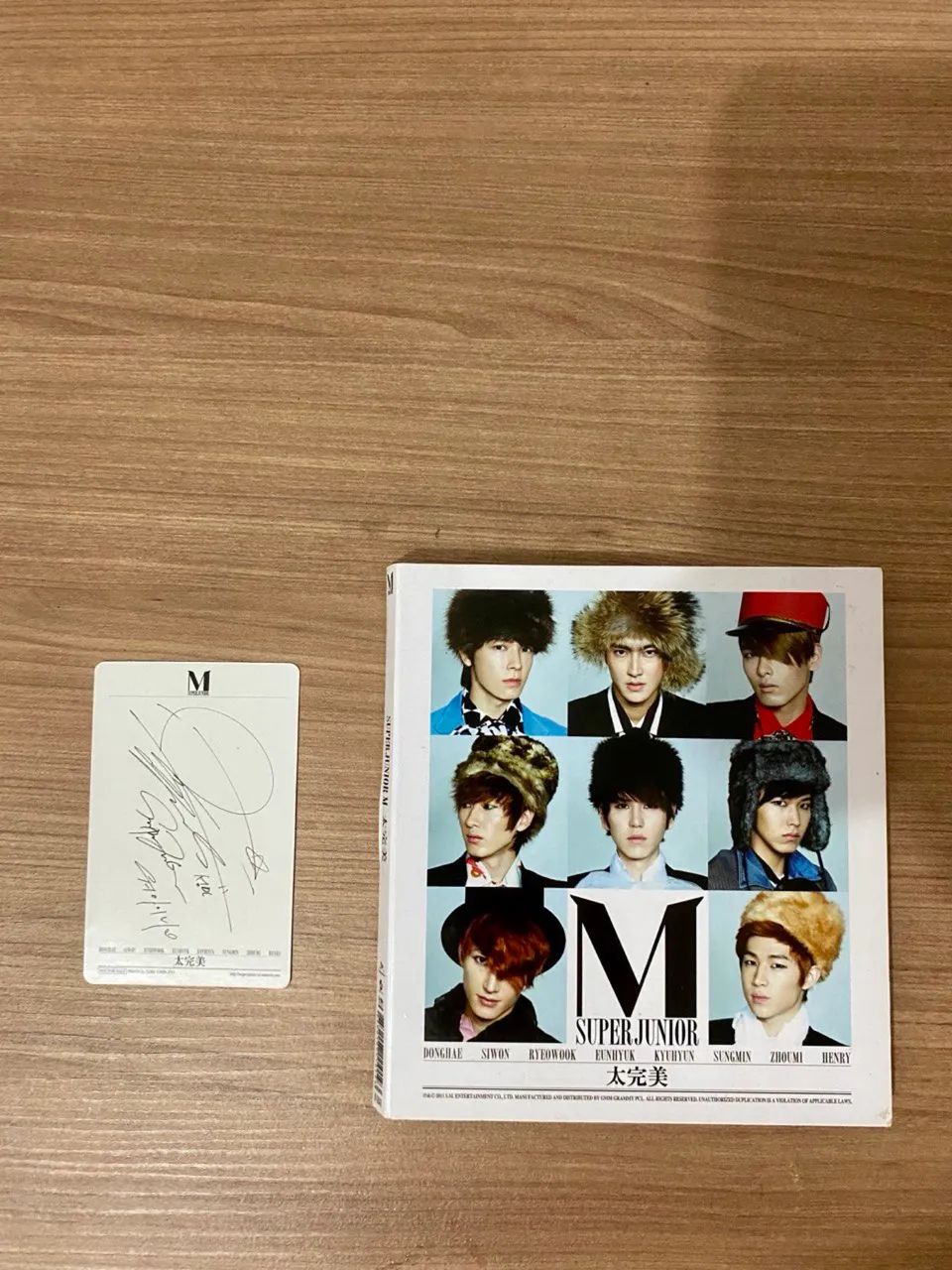 Álbum Original Kpop SUPER JUNIOR M PERFECTION CD - Foto 4