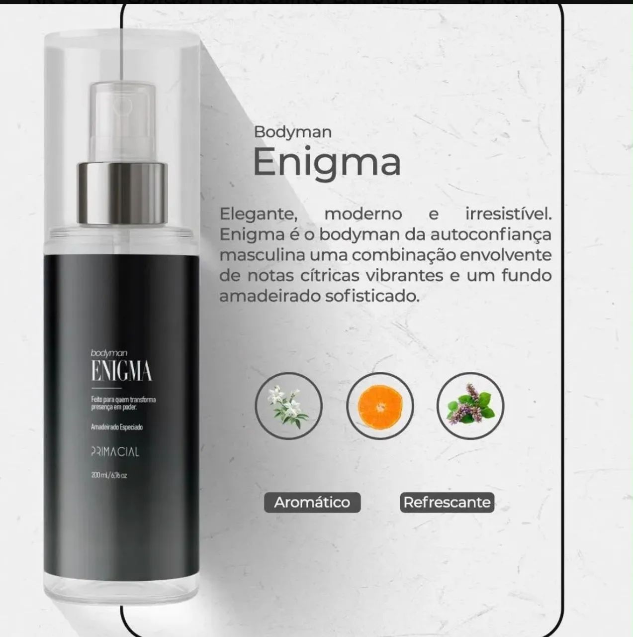 Kit Body Splash Masculino Barbarius + Enigma + Midtown 200ml - Foto 5