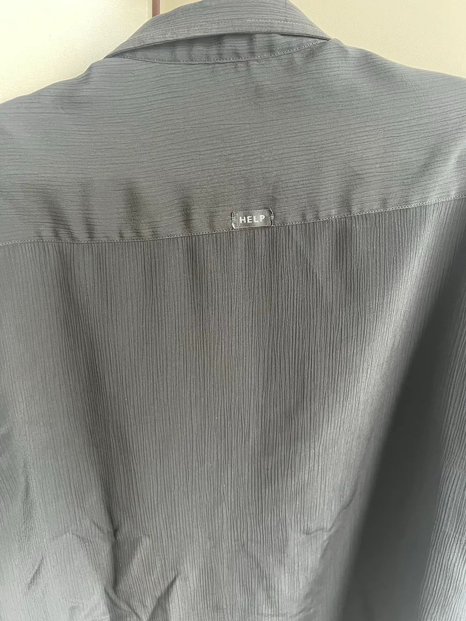 Camisa social preta Help  - Foto 3