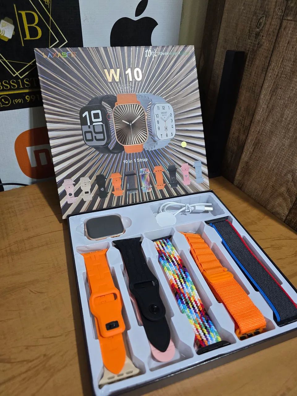 SmartWatch w10 kit completo  - Foto 4