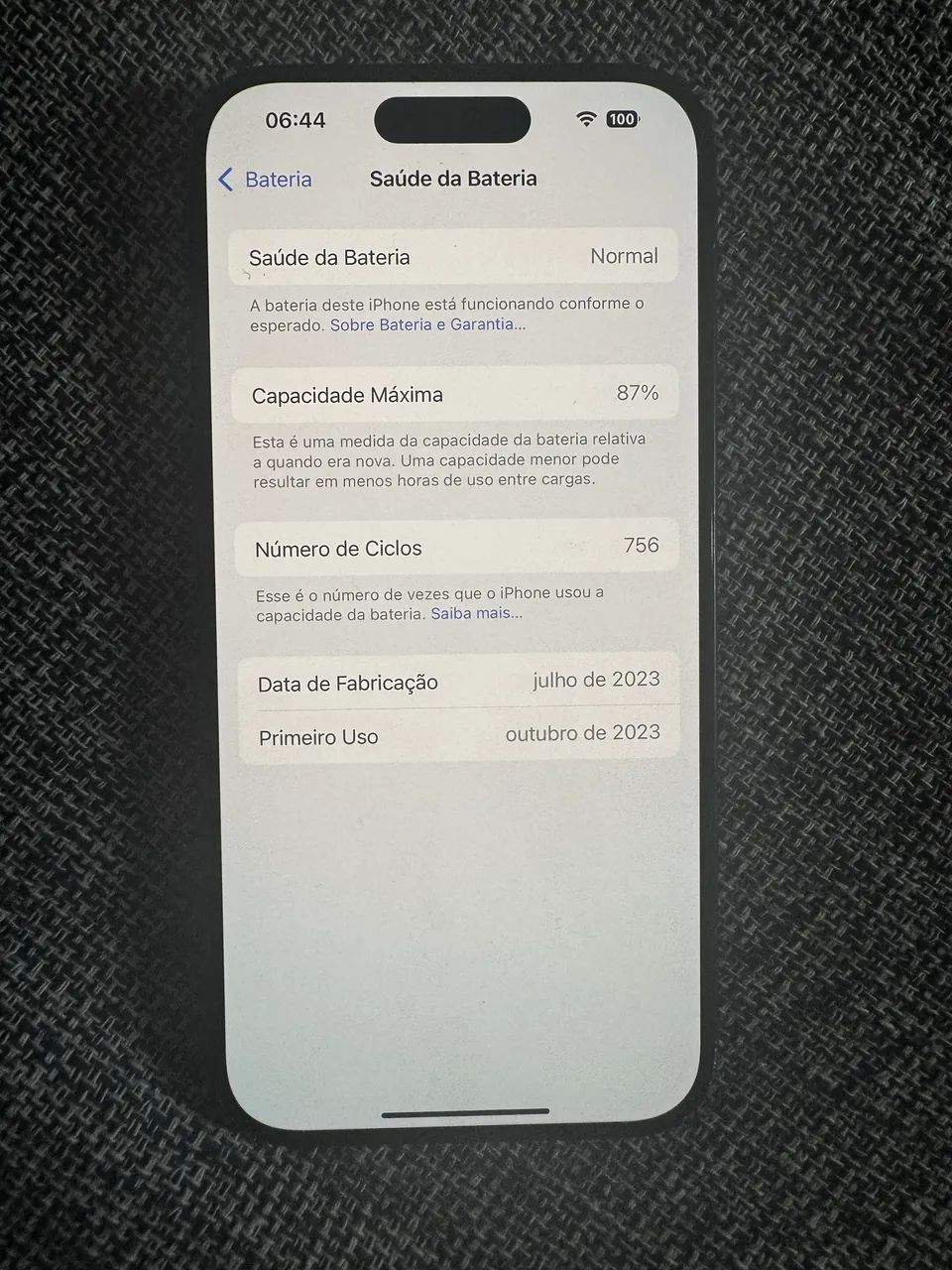 iPhone 15 pro 256gb impecável seminovo - Foto 4
