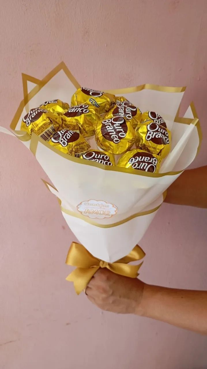 Buque de Chocolate ouro branco