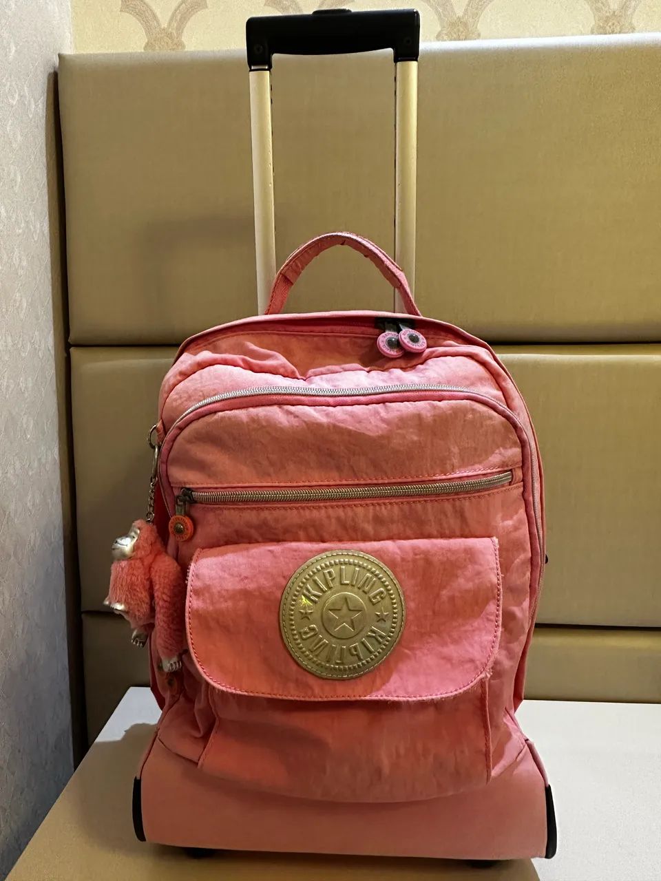 Mochila de rodinha e lancheira Kipling  - Foto 2