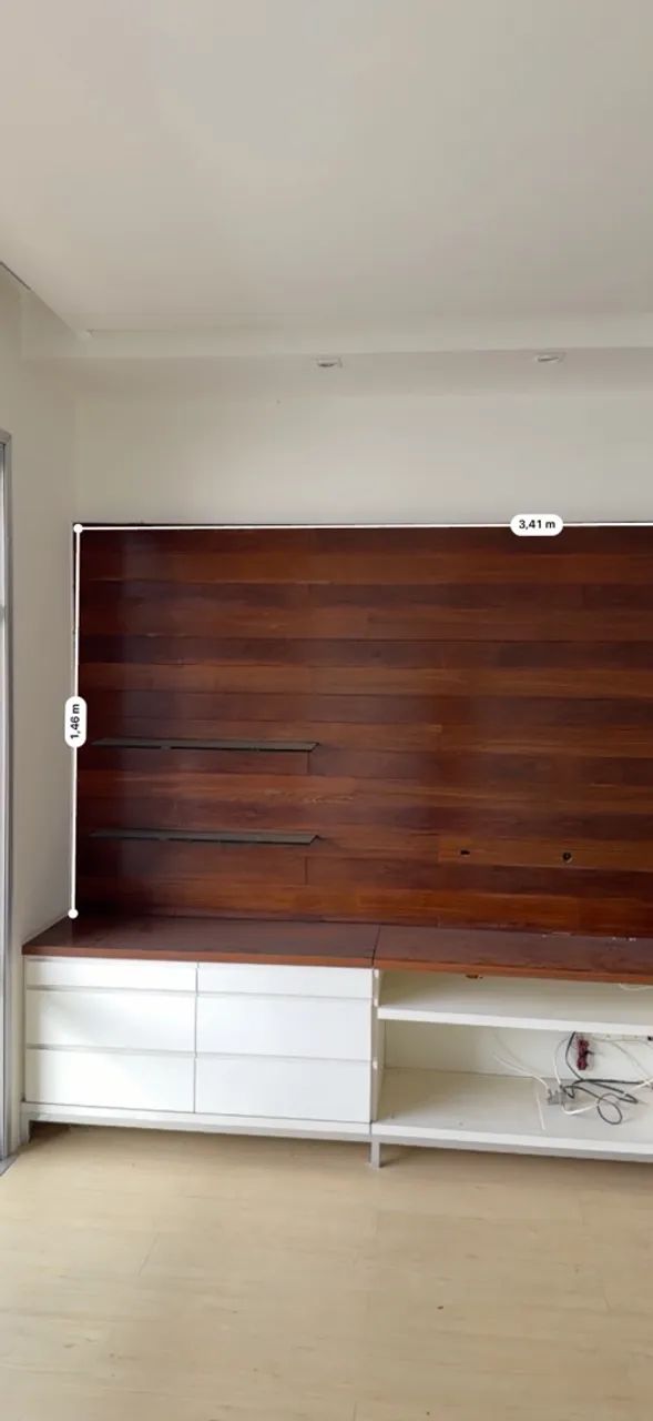 Painel/rack amadeirado  - Foto 2