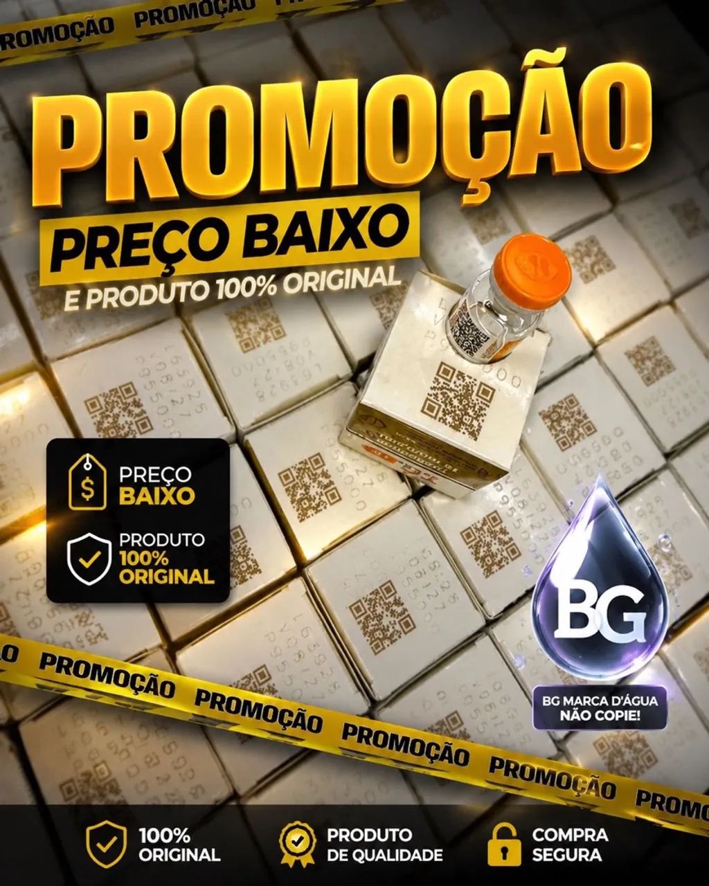 PRODUTO ORIGINAL OU SEU DINHEIRO DE VOLTA