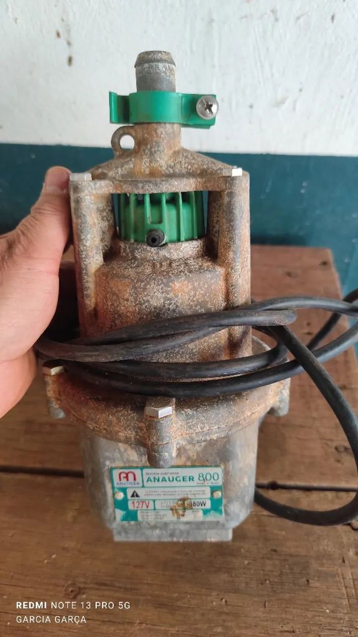 Bomba submersa Anauger - 380 watts para Água Limpa 800 5G 110V Anauger<br><br>Voltagem: 110V - Foto 2