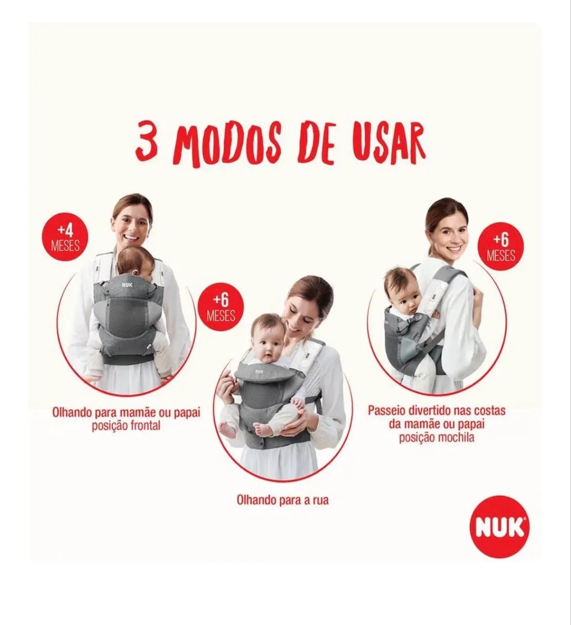 Canguru nuk ergonômico  - Foto 3