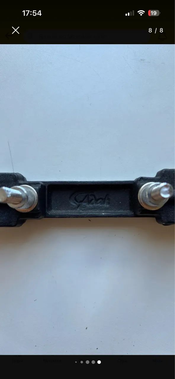 Clamp Duplo Adah Preto Bateria Extensor Tons E Acessórios - Foto 2