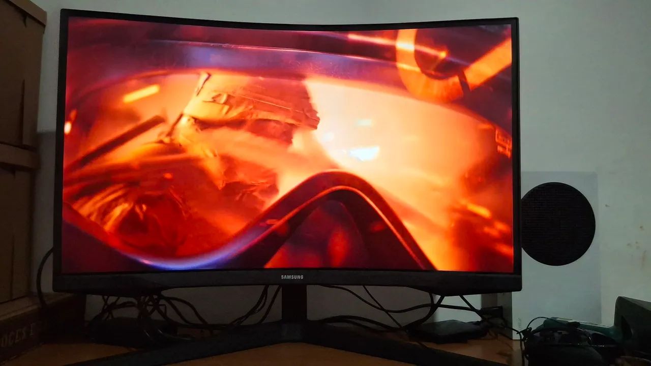 Monitor curvo sansung odssey g5 27 polegadas  - Foto 4