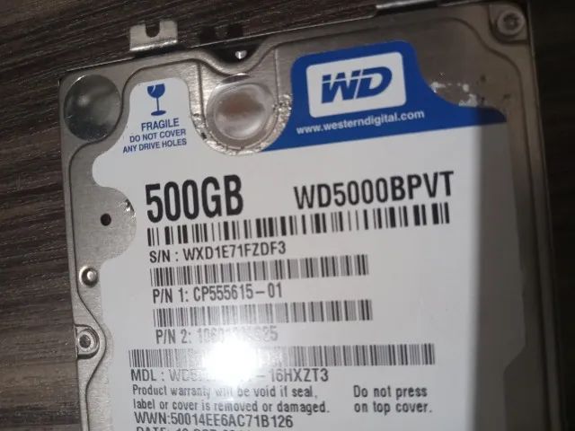 HD de Notebook - 500 Gigas - Foto 3