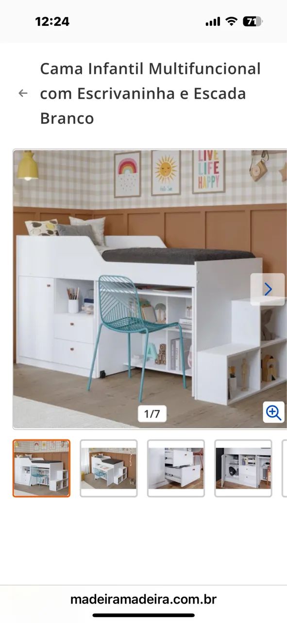 Cama solteiro multifuncional  - Foto 3