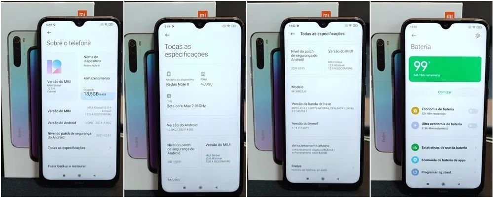 Smartphone Xiaomi Redmi Note 8 64GB + Mi Band 4 (brinde) - Foto 2