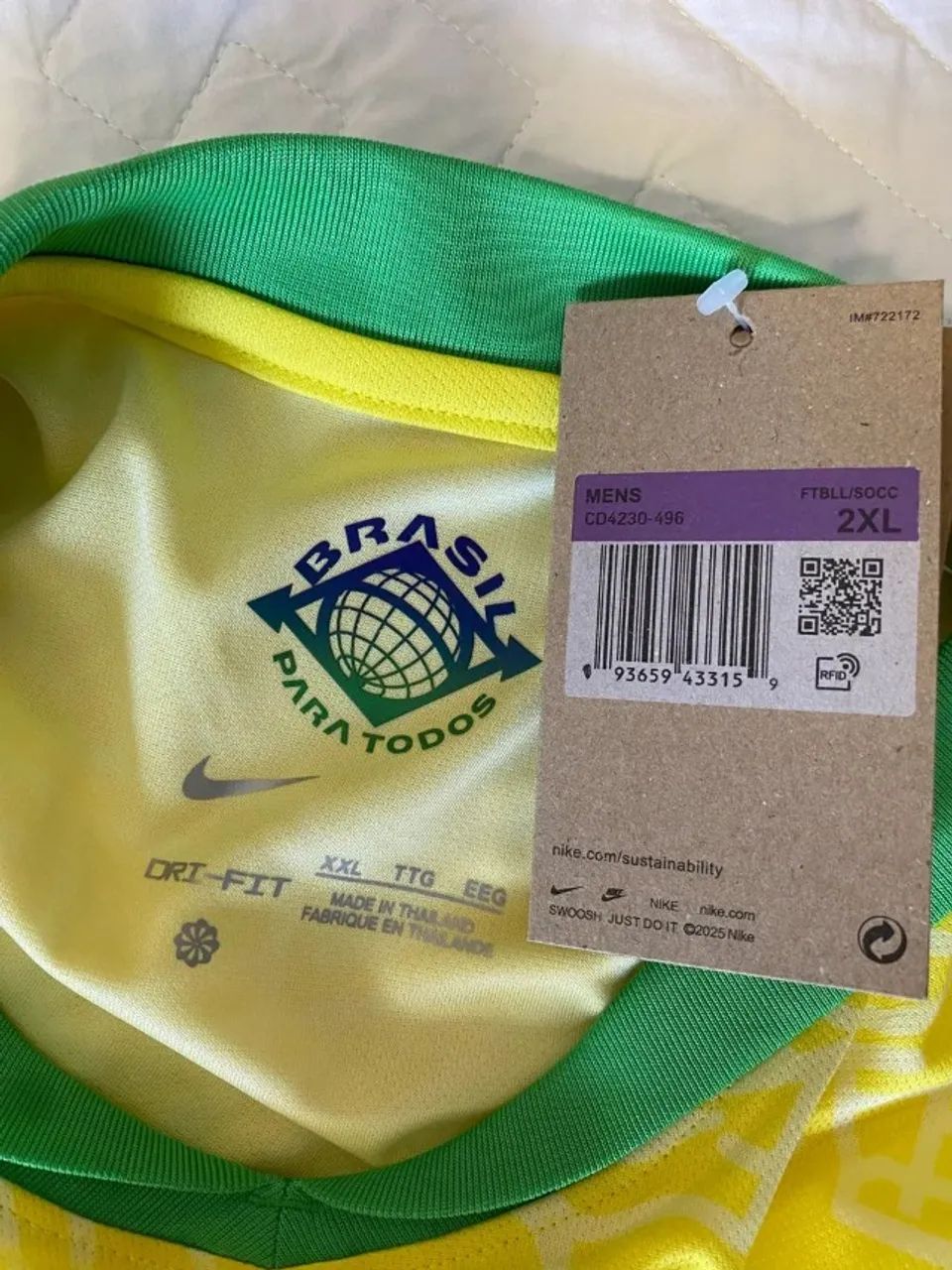 CAMISA DO BRASIL 2024 - Foto 2