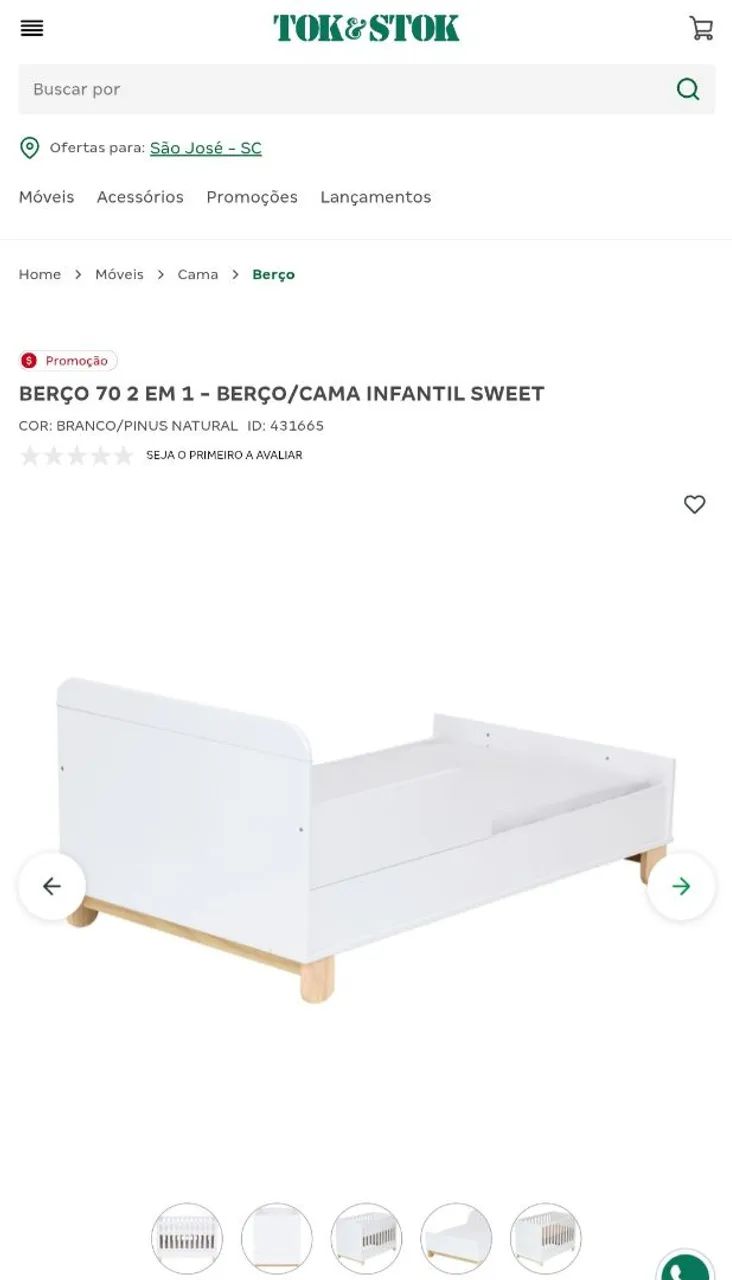 BERÇO / MINI CAMA - Foto 3