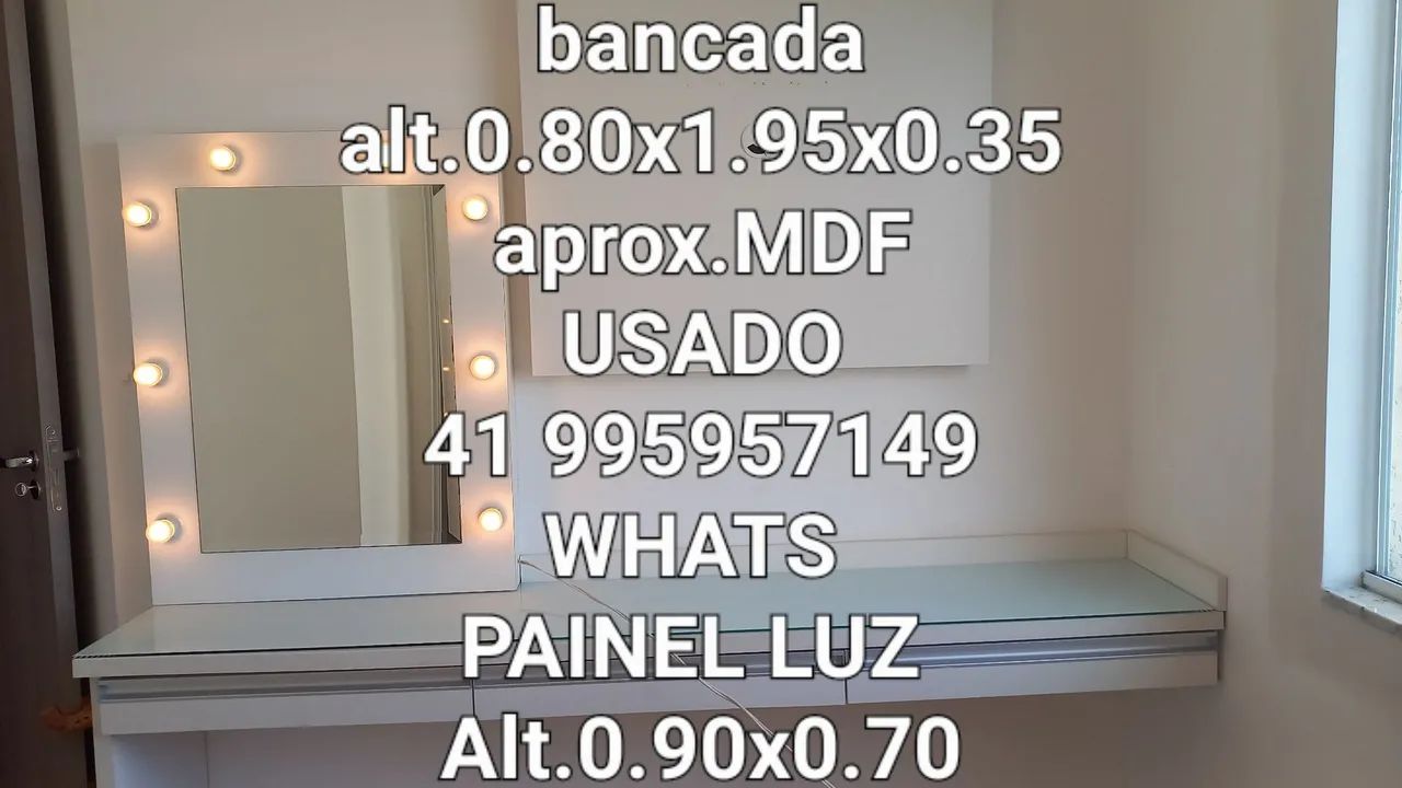 Penteadeira mdf