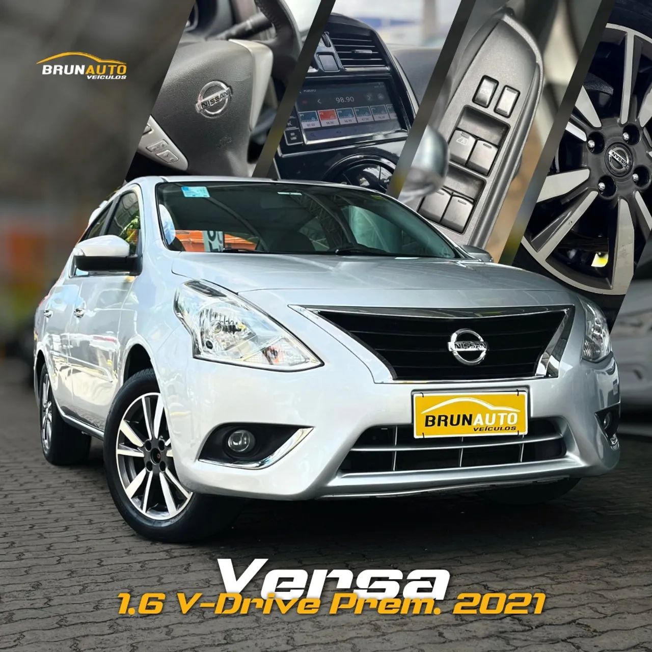 Nissan Versa V-DRIVE PREMIUM 1.6 16V FLEX AUT. 2021