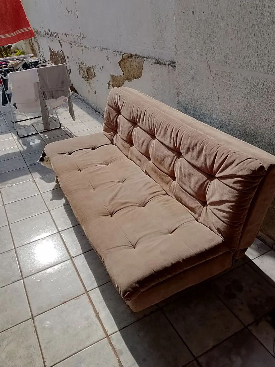 SOFÁ CAMA COM PÉS REFORÇADOS - Foto 2