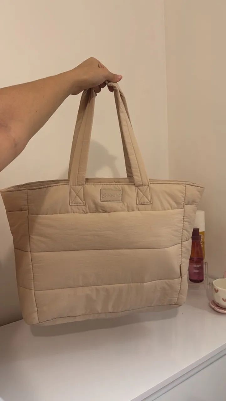Tote Puffer Gocase Off White - Foto 2