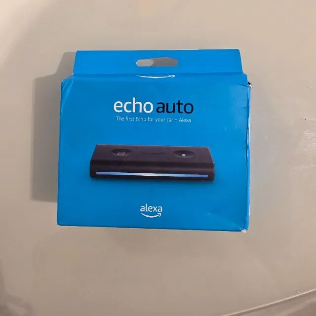 Amazon Echo Auto 1ª Geração Alexa para Carro Completo na Caixa - Foto 2