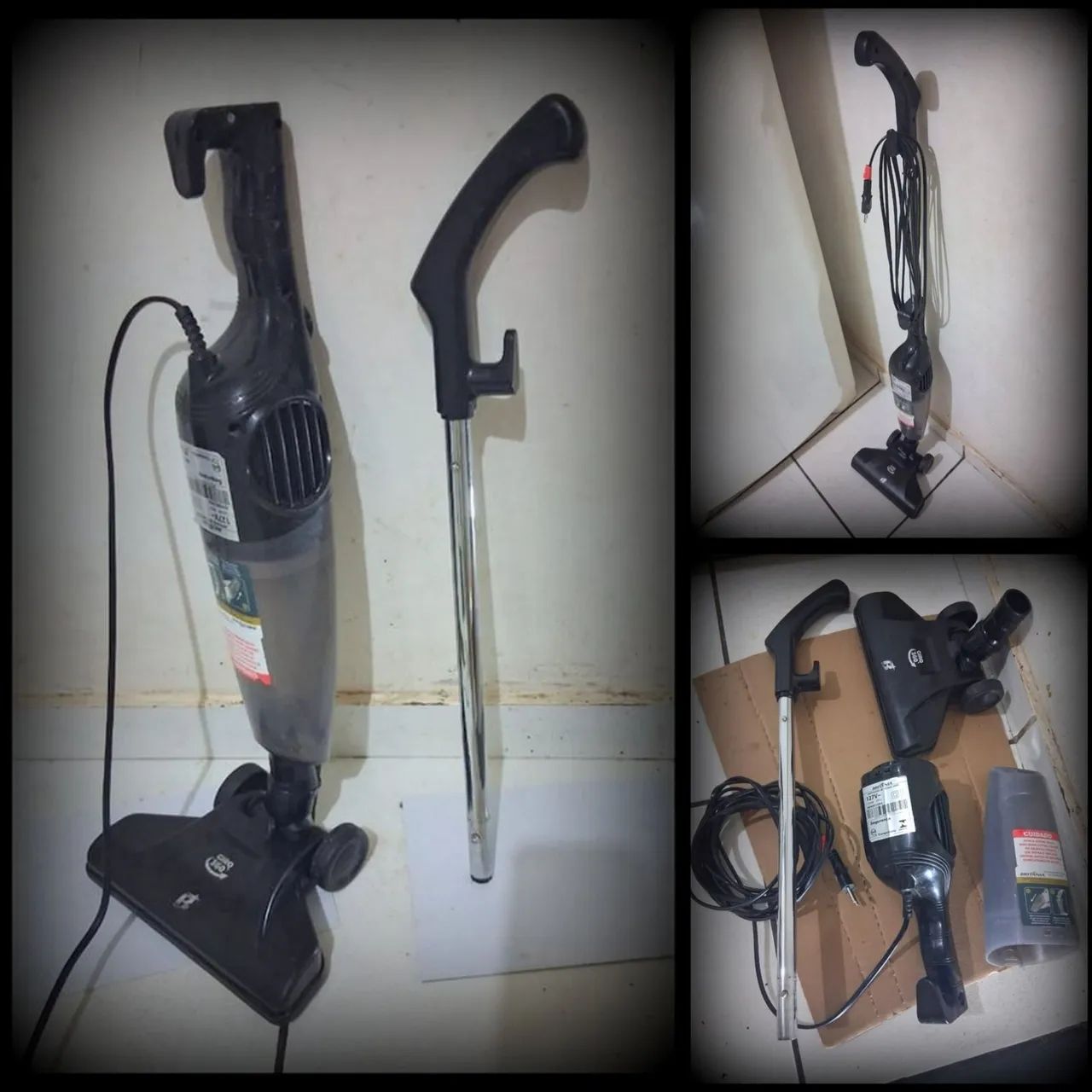 Aspirador de Pó 2X1, 127volts, 1250W, Vertical Britânia! - Foto 3