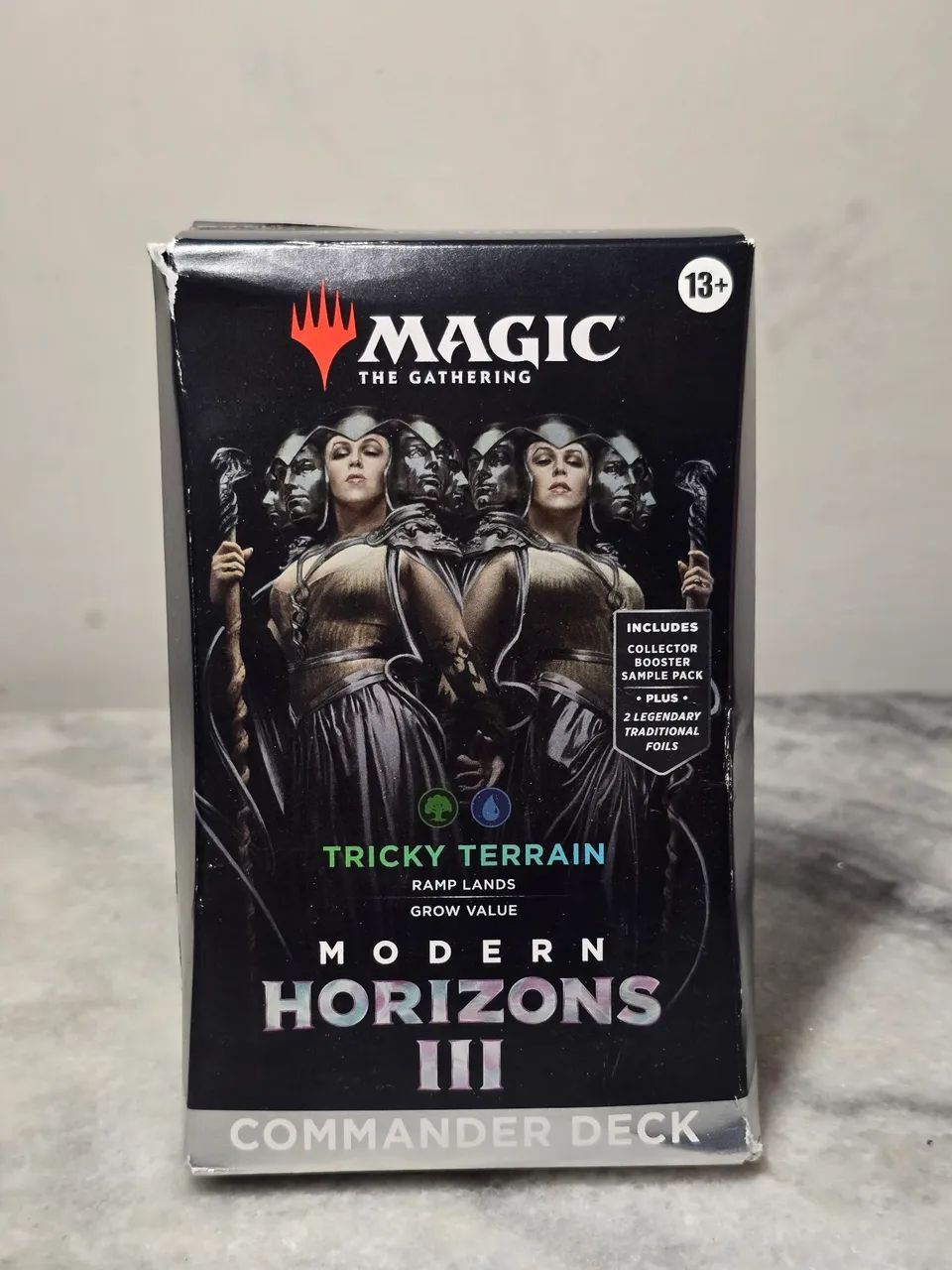 Magic The Gathering Commander Deck Modern Horizons 3 Tricky Terrain Simic lacrado
