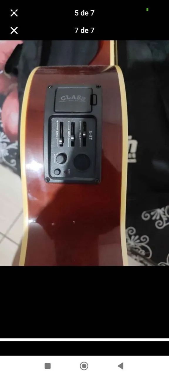 VIOLAO ELETRICO R$150,00  - Foto 5